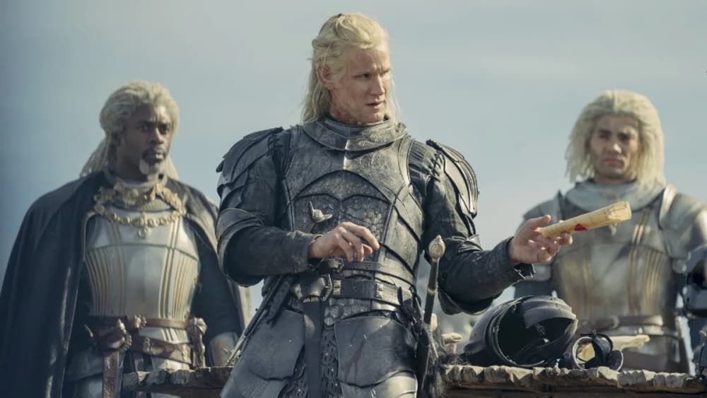 Daemon Targaryen durante su conquista de los Peldaños de Piedra en 'House of the Dragon'