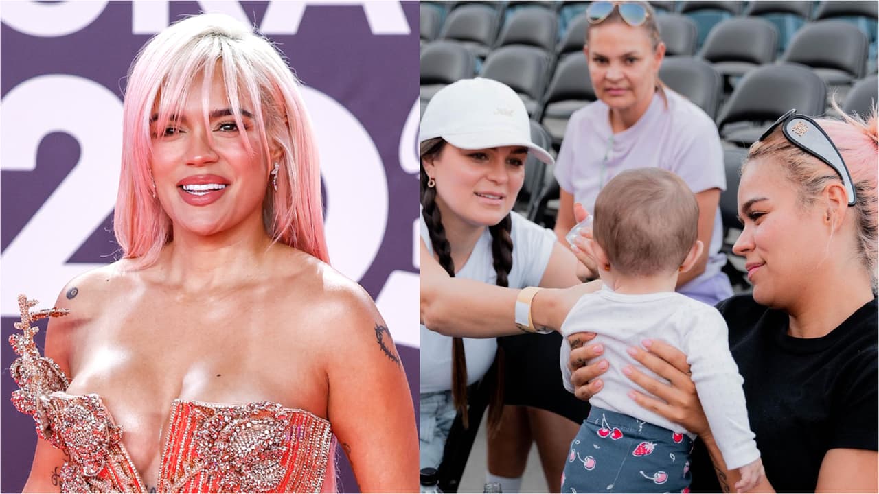 Las fotos del bautizo de la sobrina de Karol G: ella fue la madrina y Feid la habría acompañado