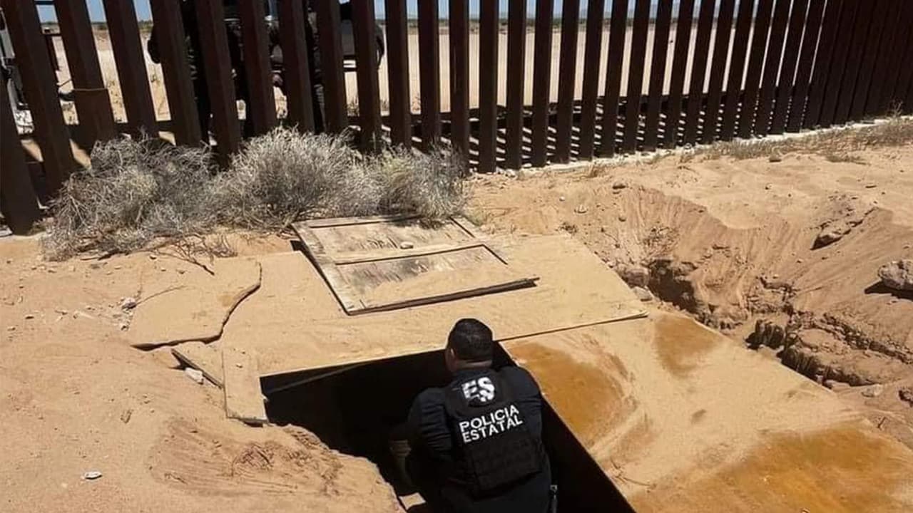 Descubren narcotúnel en San Luis Río Colorado operado por el Cártel de Sinaloa