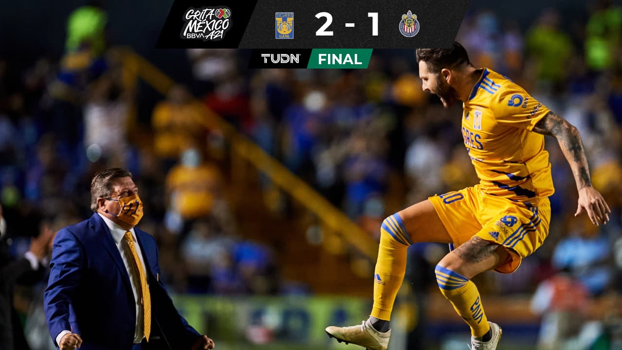 Doblete de Gignac y Tigres deja herido de muerte a Chivas