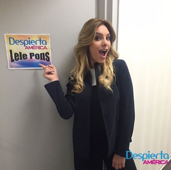 Lele llegó feliz de poder compartir su historia y el acoso que vivió en una etapa de su vida, al ser víctima de 'bullying'.