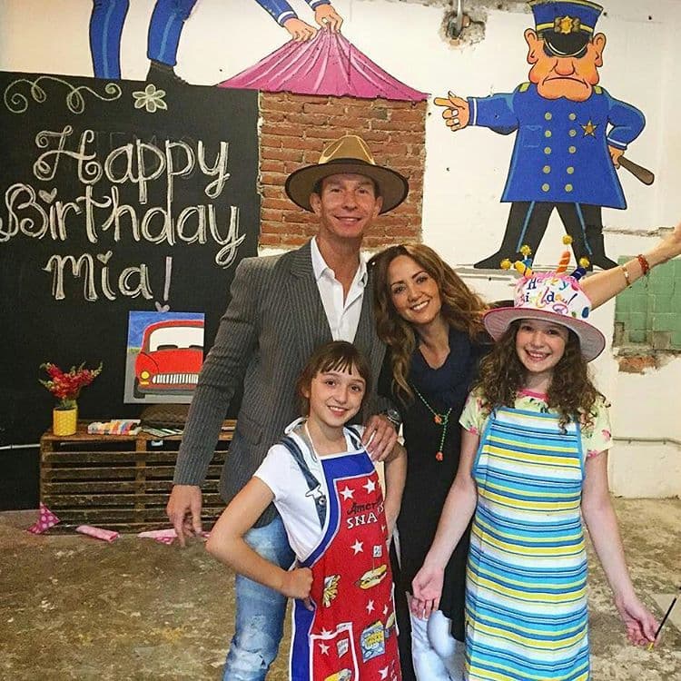 Andrea Legarreta celebró el cimpleaños 11 de su hija Mia.