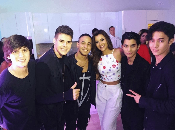 Clarissa Molina fue una de las invitadas al evento.