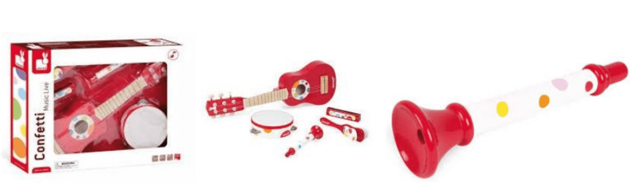 <b>13 de enero de 2021: Juratoys retira del mercado trompetas de juguete </b>
<br>Una pequeña pieza de plástico dentro de las trompetas de juguete puede aflojarse y ser ingerida por los niños, creando un peligro de asfixia. La trompeta de juguete se vendió tanto individualmente como parte de un juego en las jugueterías a nivel nacional y en Amazon y Maisonette.com entre enero de 2019 y noviembre de 2020.
<br>
<br>Los consumidores deben dejar de usar los juguetes de inmediato y comunicarse con Juratoys para obtener un reembolso llamando al 855-665-9287 o enviando un correo electrónico
<br>
<b>customercare@juratoysus.com</b>.