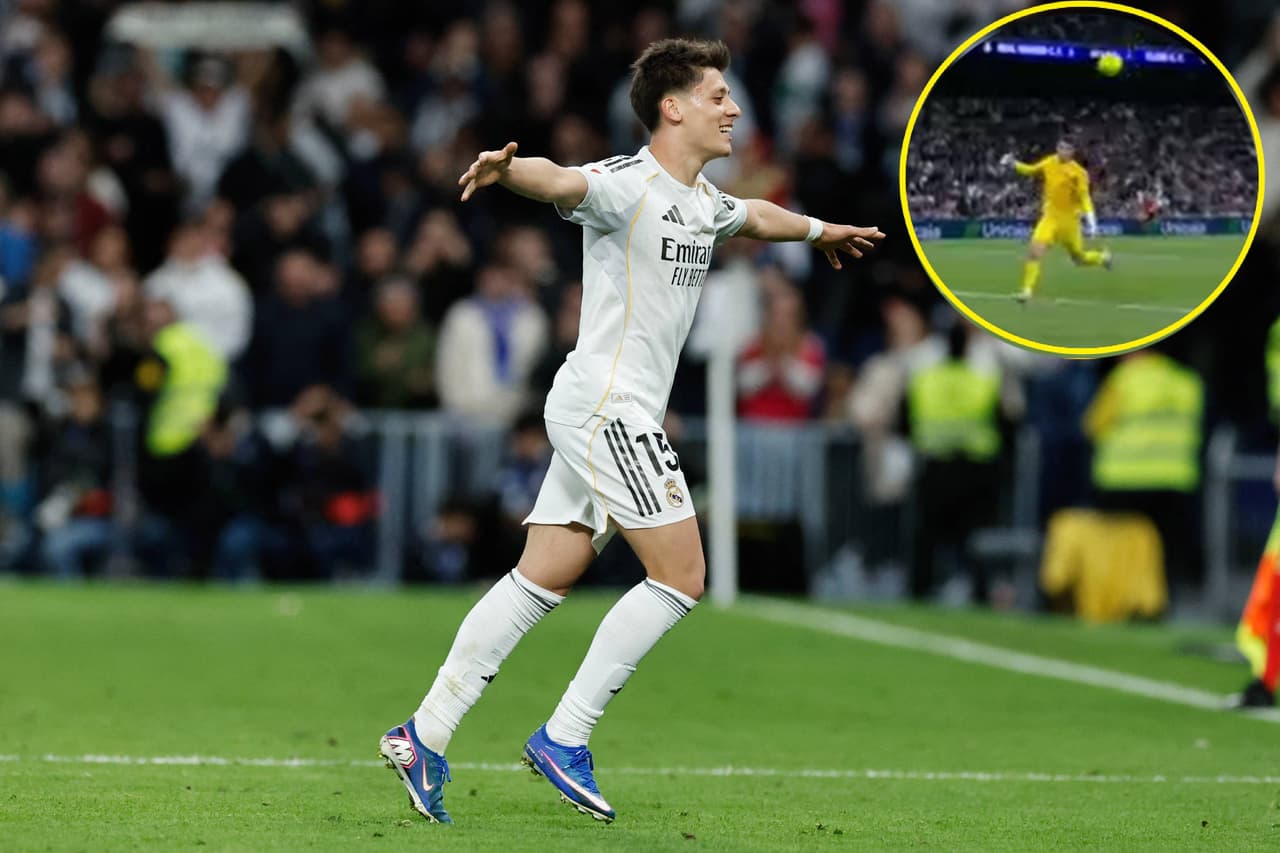 Obra de arte de Arda Güler y Real Madrid mantiene estela del Barcelona en LaLiga