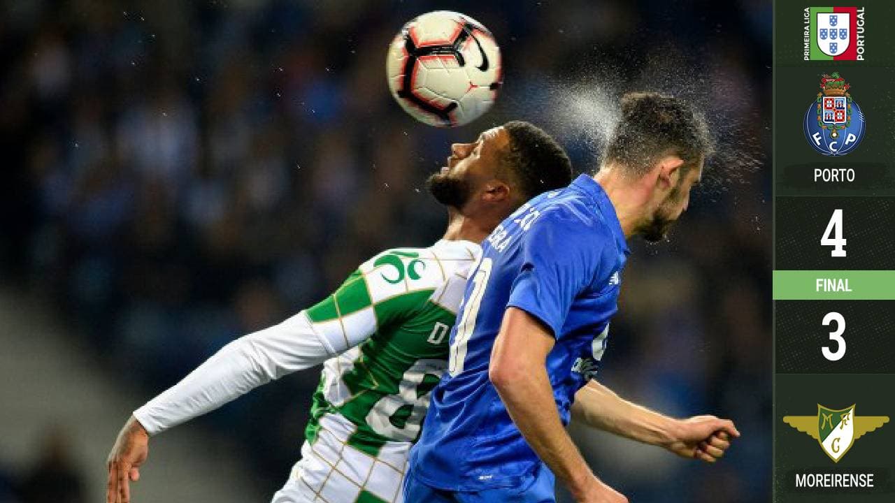 En juegazo, Porto derrotó a Moreirense y se ubicó en Cuartos de Final de la Copa