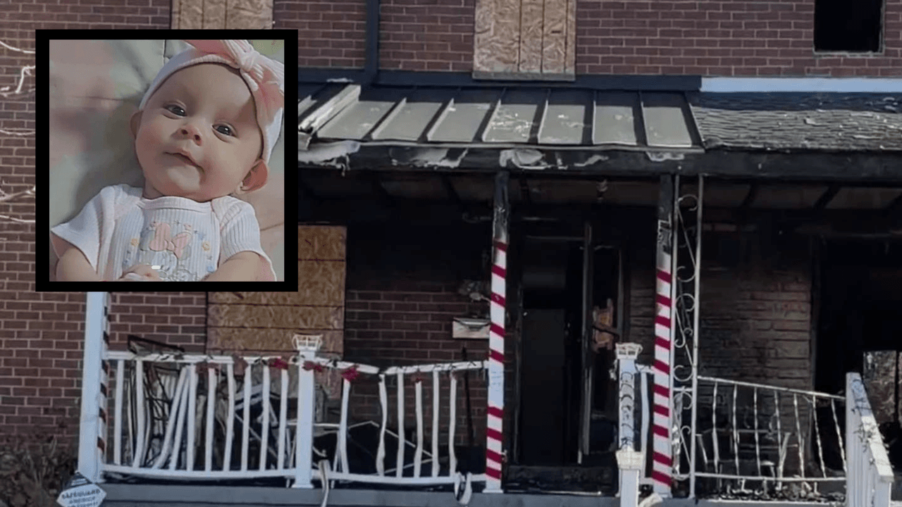“Ahí murió mi niña”, bebé hispana muere por incendio en su casa de Maryland