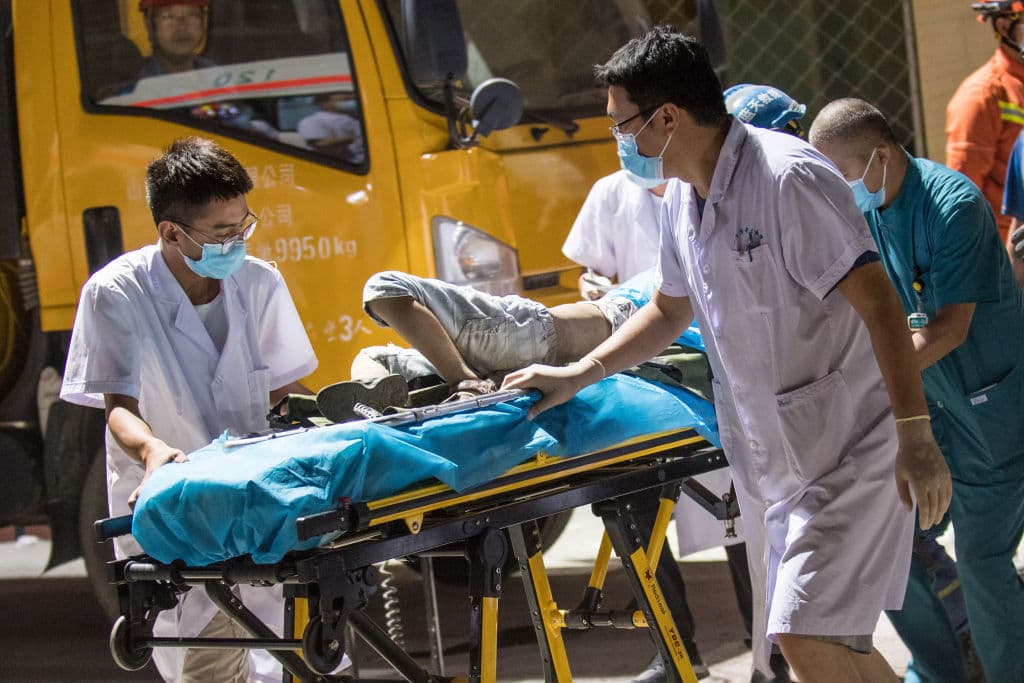 Un total de 57 personas fueron rescatadas con vida, agregó el Ministerio de Manejo de Emergencias chino.