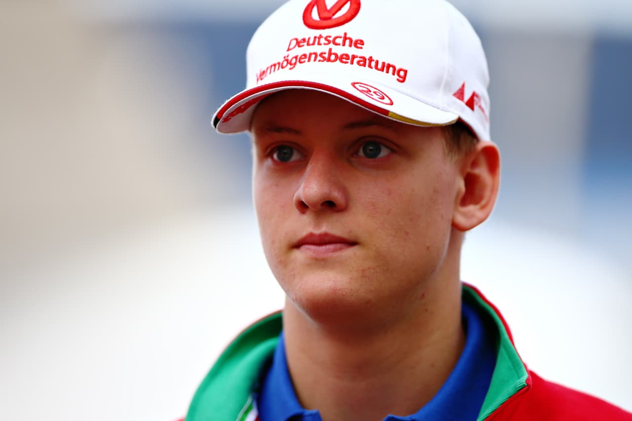 HOCKENHEIM, GERMANY - JULY 31: Mick Schumacher, son of F1 legend Michael Schumacher, walks in the Paddock before the Formula One Grand Prix of Germany at Hockenheimring on July 31, 2016 in Hockenheim, Germany. (Photo by Dan Istitene/Getty Images)