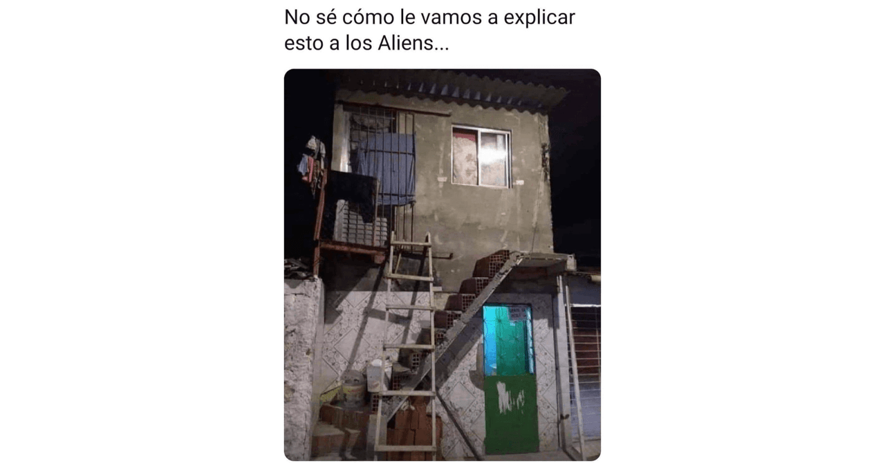 Casa con escaleras mal construidas