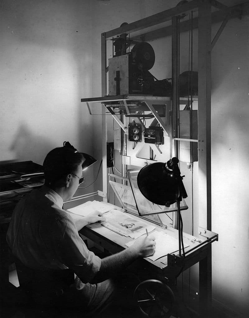 Ub Iwerks co-creó, junto con Walt Disney, a Mickey Mouse en 1928.