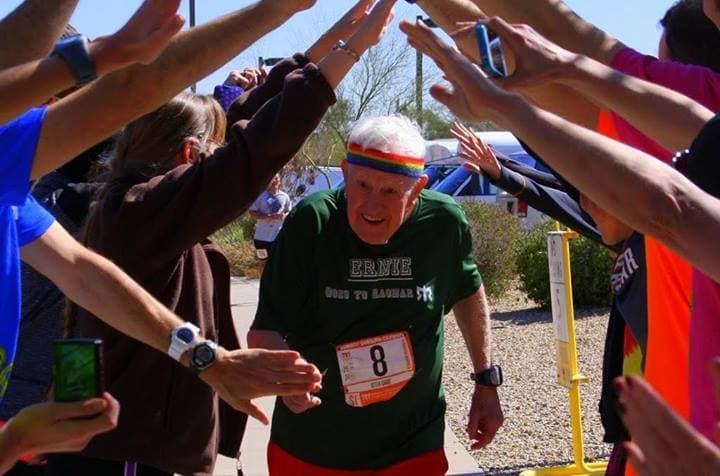 Ernie Andrus, veterano de 93 años