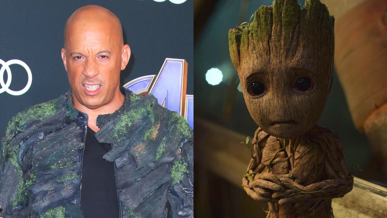 Vin Diesel es la voz de Groot en las películas del MCU.