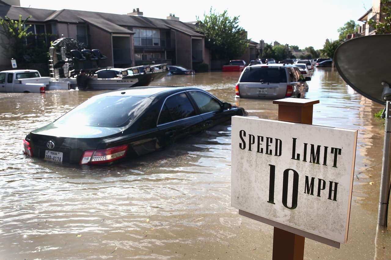 Cómo escapé dos veces en un día de las aguas que desató Harvey sobre Houston