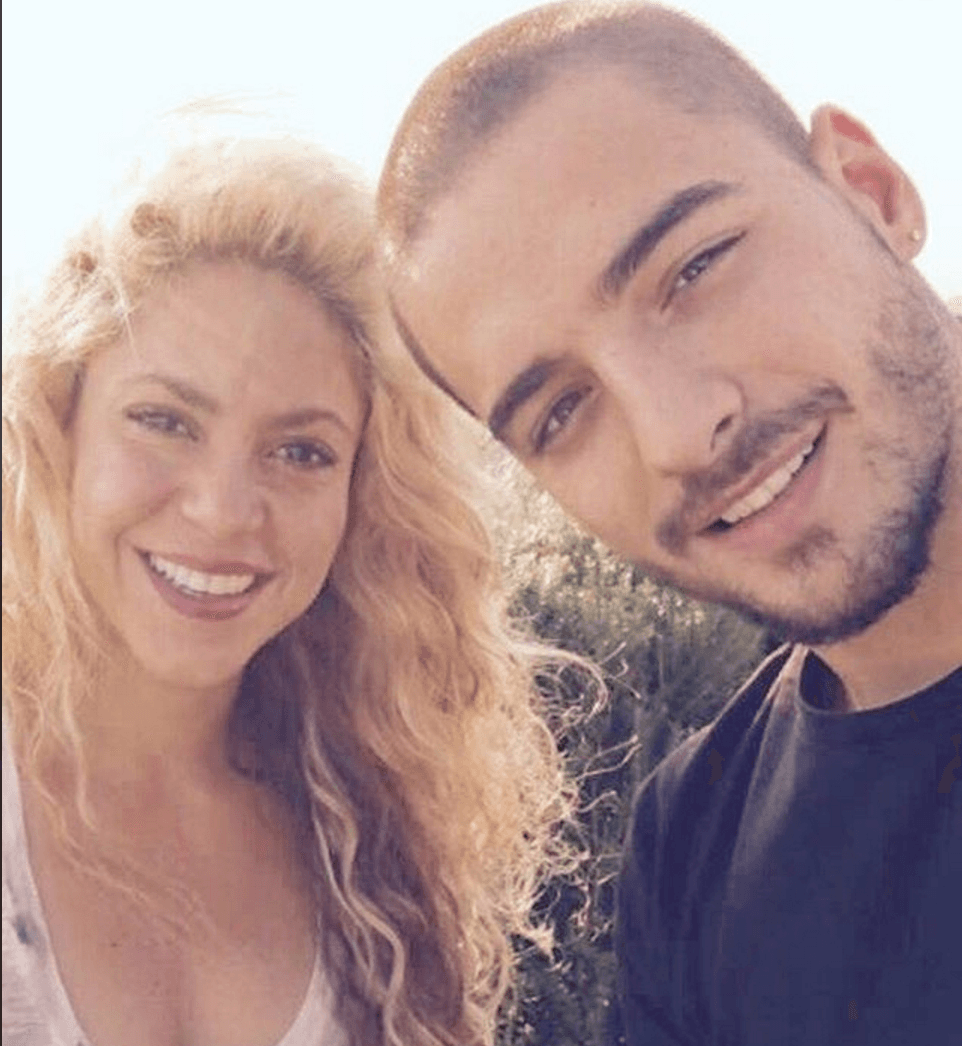 Así posaban Maluma y Shakira juntos cuando anunciaron su dueto juntos. ¡Tremendos!