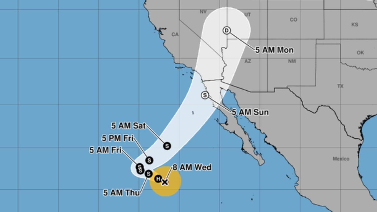 Días de lluvia: Utah se alista para la inminente llegada de los remanentes de Rachel