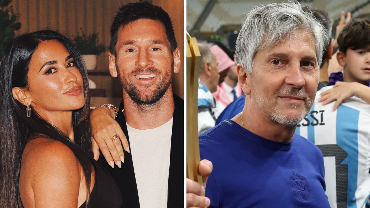 Muere papá de Messi: así era el fuerte lazo de Antonela Roccuzzo con su suegro