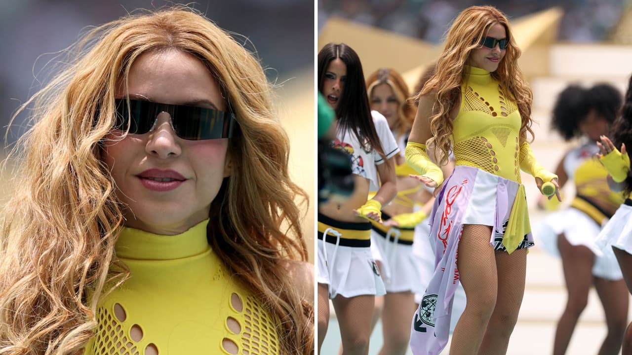Shakira deslumbra con su ‘look’ en la inauguración del Mundial de Futbol: ¿cuánto costaría?