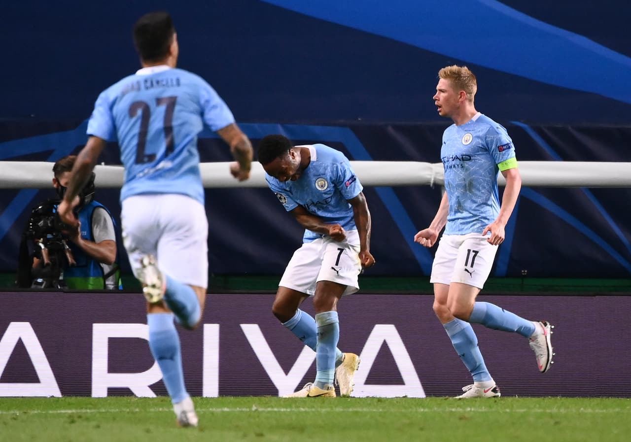 Aprovechó una diagonal matona de Sterling para perforar el arco de Lopes.