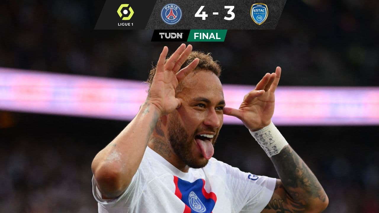 El PSG recibió al Troyes en la Ligue 1.