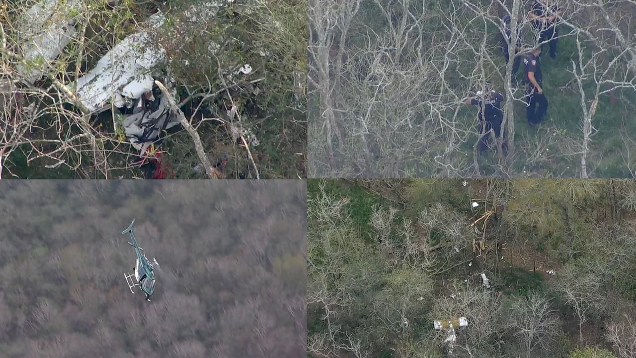 Confirman al menos dos muertos tras caída de avioneta al oeste de Houston