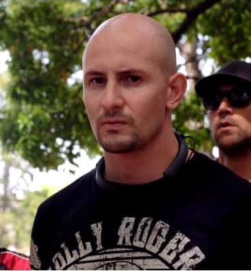 Cadavid en los enfrentamientos de Berkeley.