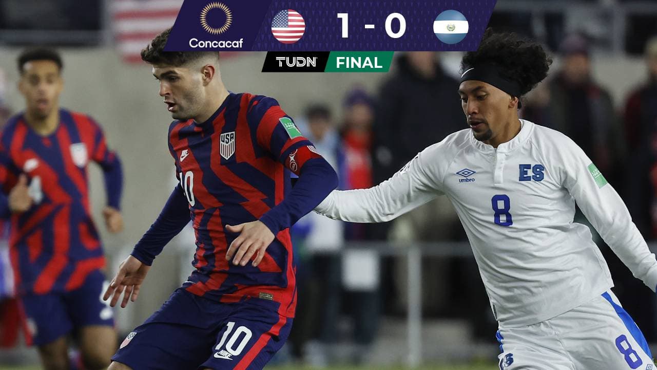 Estados Unidos ganó en casa ante El Salvador y se mantiene en la persecución por el liderato de la Eliminatoria de Concacaf.