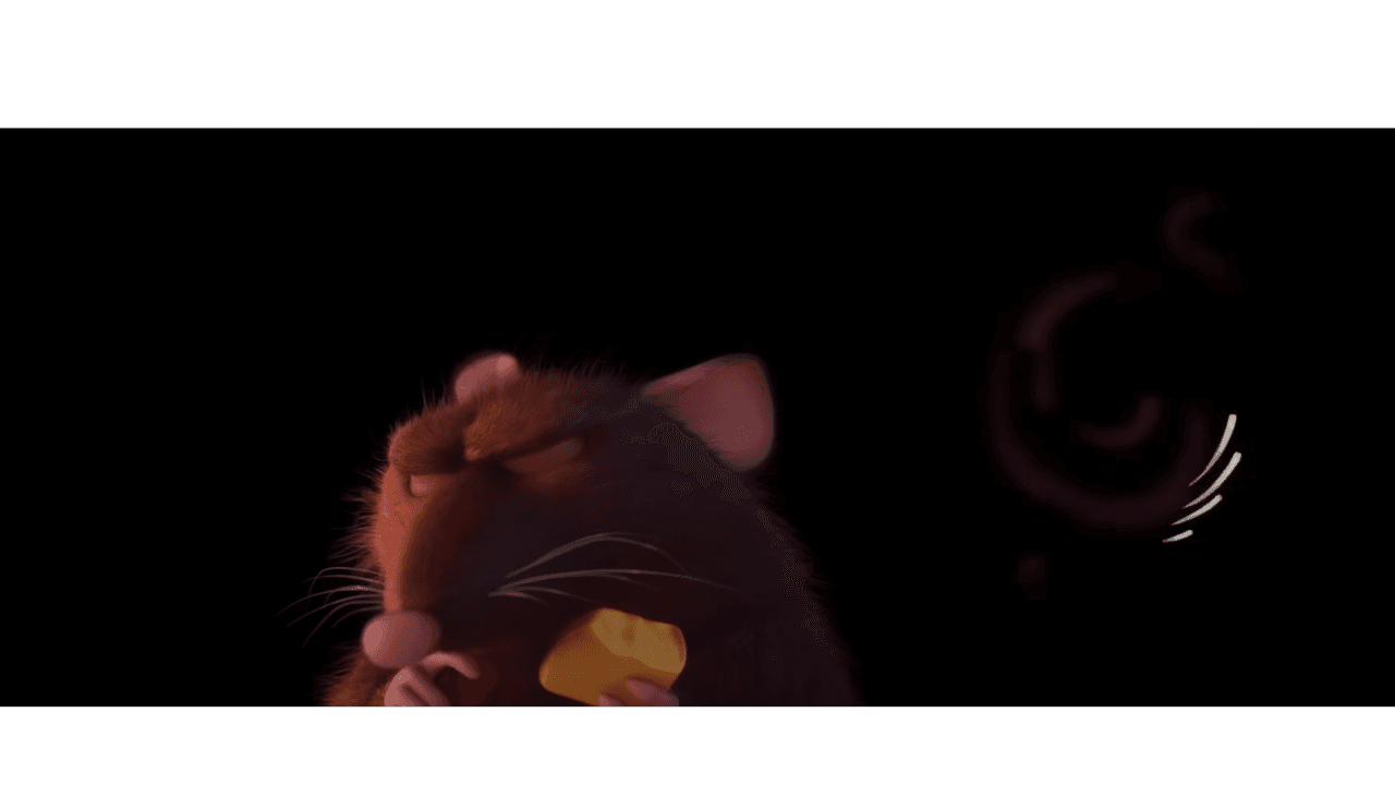 En la película 'Ratatouille' comen fresa y queso