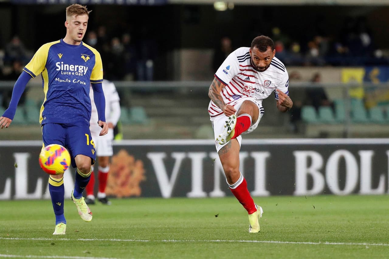 Hellas Verona y Cagliari no se hacen daño durante la J15 en la Serie A, éste último no ha podido salir de los puestos del descenso.