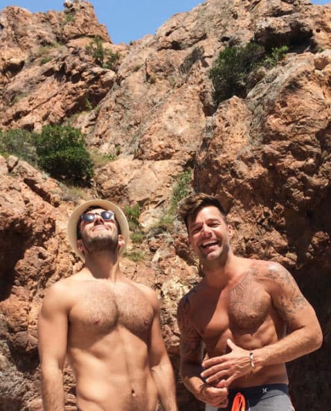 Ricky y Jwan Yosef de vacaciones