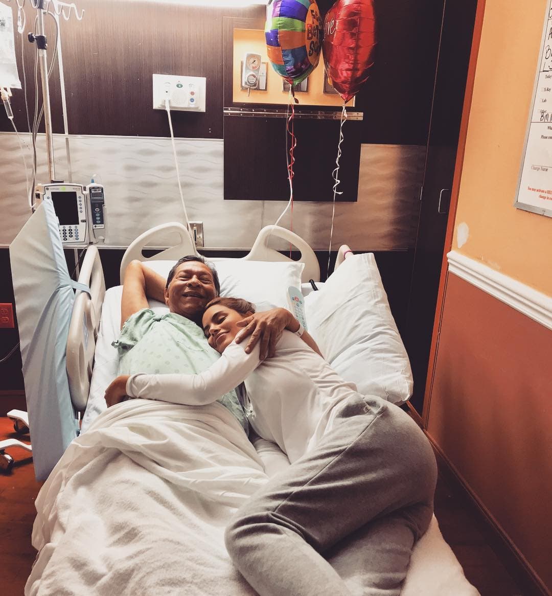 En octubre del año pasado, la joven original de Sincelejo, una ciudad cerca de Barranquilla, compartió que su padre había recaído y fue hospitalizado.