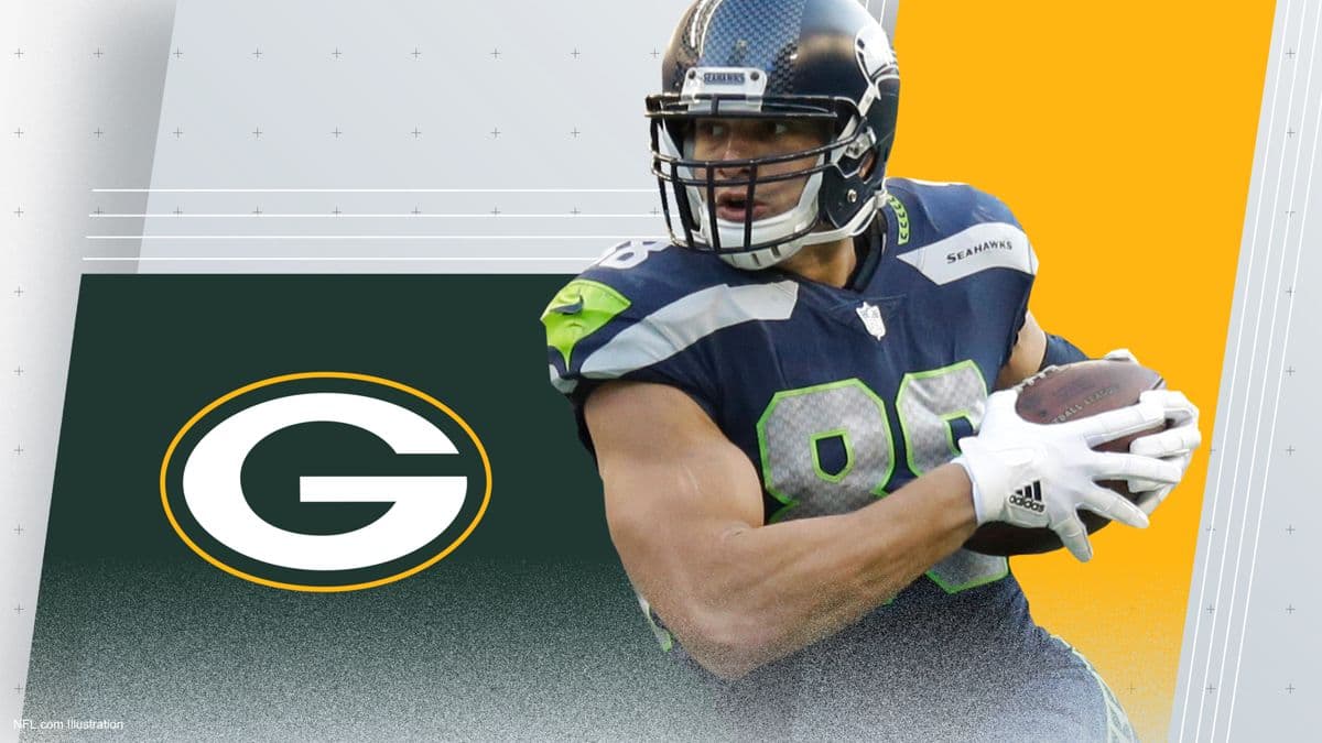 Jimmy Graham es nuevo jugador de los Green Bay Packers.