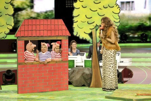 Fátima, Grecia y Chentito fueron los cochinitos refugiados en la casa de tabiques.