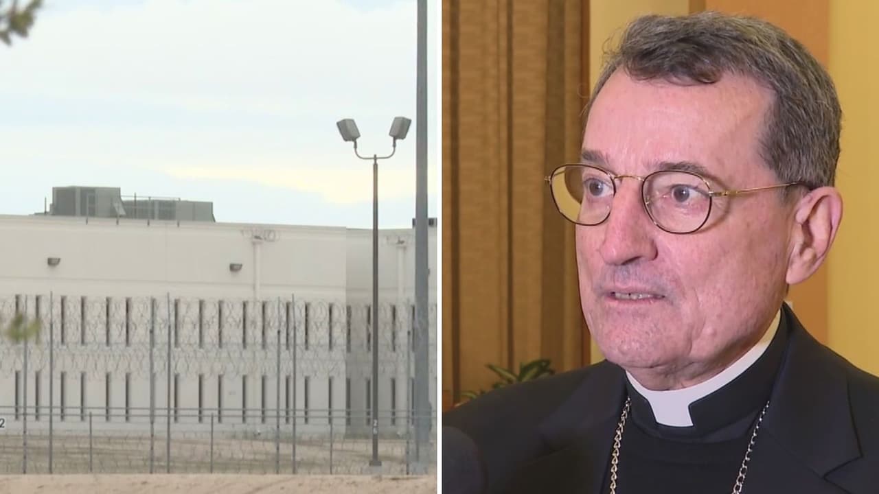 Obispos encuentran dolor, tristeza y esperanza en el centro de detención más grande de California