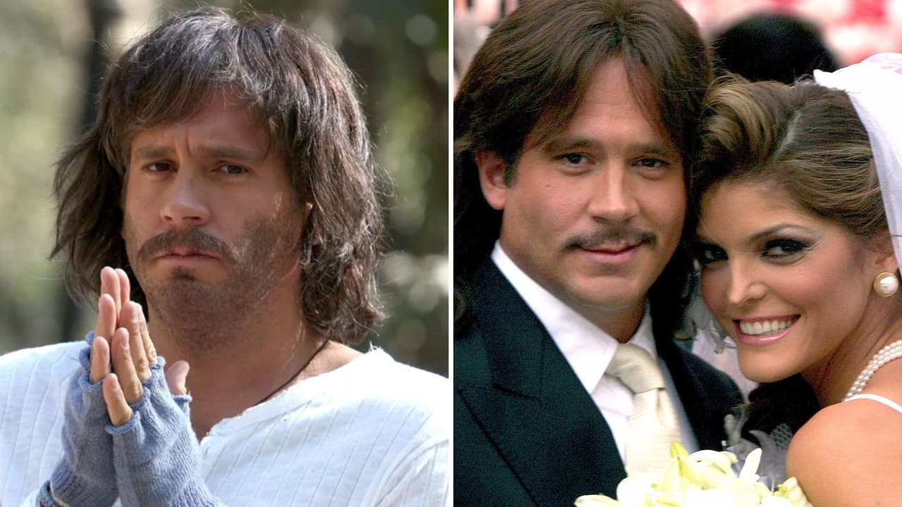 Arath de la Torre y Ana Bárbara en Una familia con suerte.