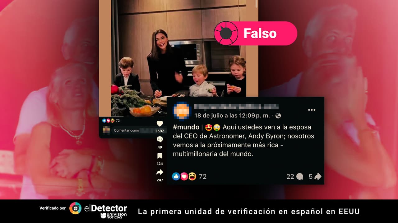 Esa NO es una foto de la familia del CEO de Astronomer, grabado en un concierto de Coldplay con otra mujer