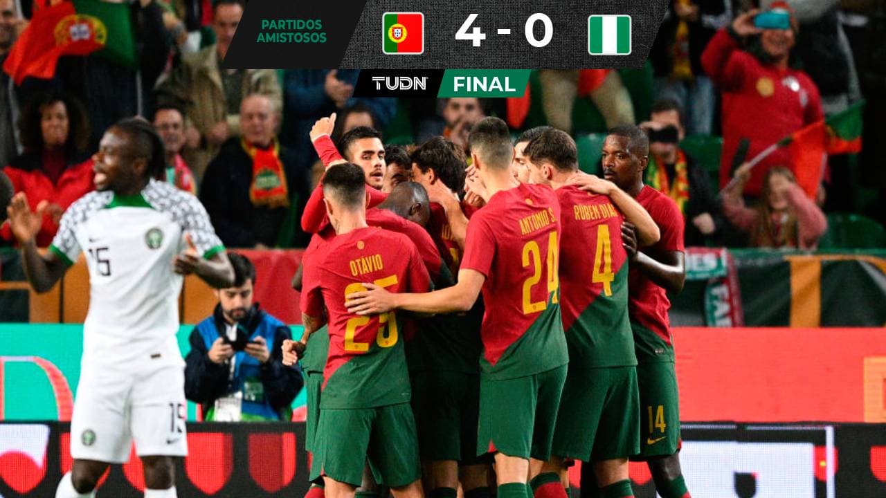 Portugal se despide en Lisboa con goleada a Nigeria previo a Qatar 2022