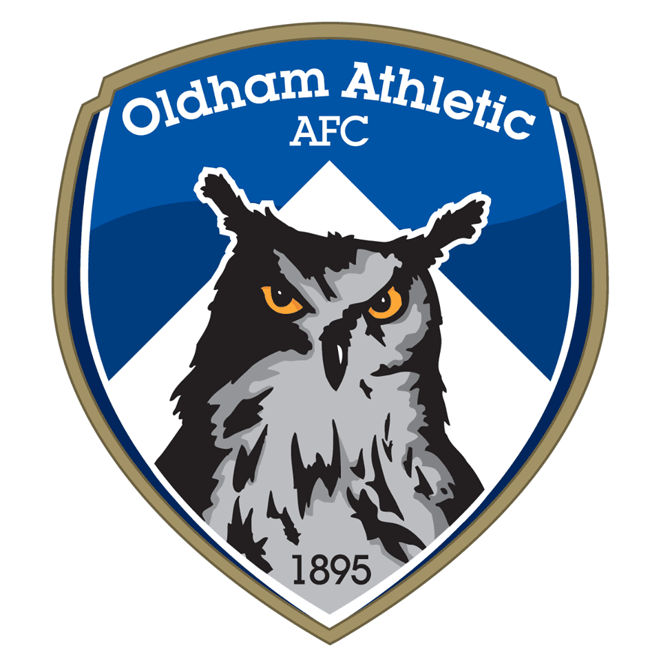 <b>Oldham Athletic (Inglaterra) - </b>desde siempre el búho ha sido pieza principal del escudo de este popular equipo, aunque en su más reciente versión parece que no lograron incorporarlo de la mejor manera.