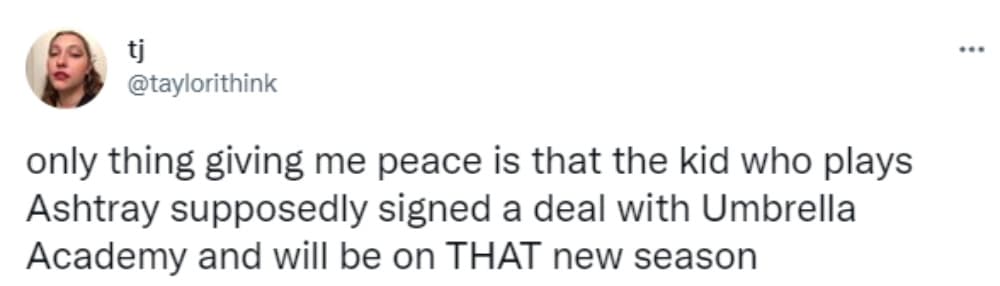 Reacciones a Ashtray en The Umbrella Academy