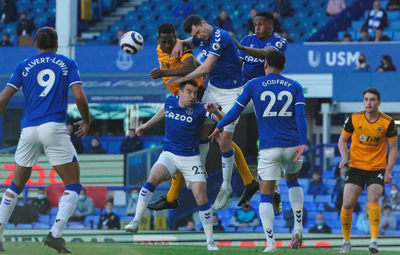 Everton derrota en casa al Wolverhampton por la mínima y obtiene triunfo clave. El único tanto del encuentro fue por parte de Richarlison y los de Ancelotti sueñan con puestos europeos.