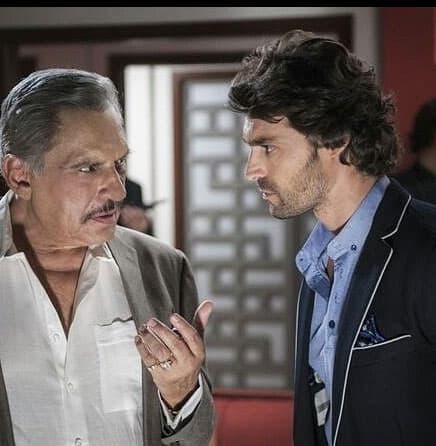 En "La Tempestad" trabajó por primera vez con Iván Sánchez, en donde ambos interpretaron tremendos villanos.