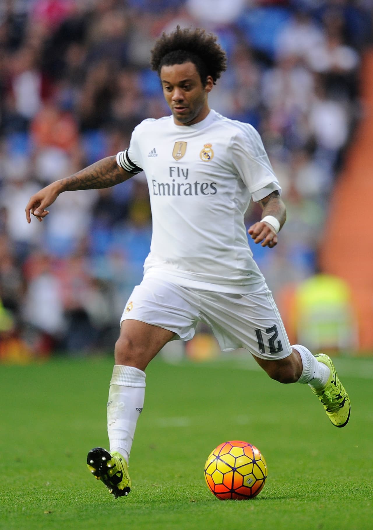 Marcelo sufre una contractura en el muslo de la pierna izquierda