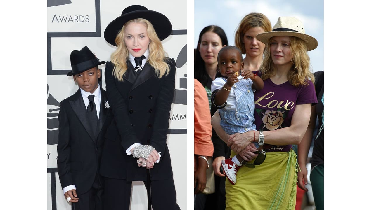 David Banda y Madonna