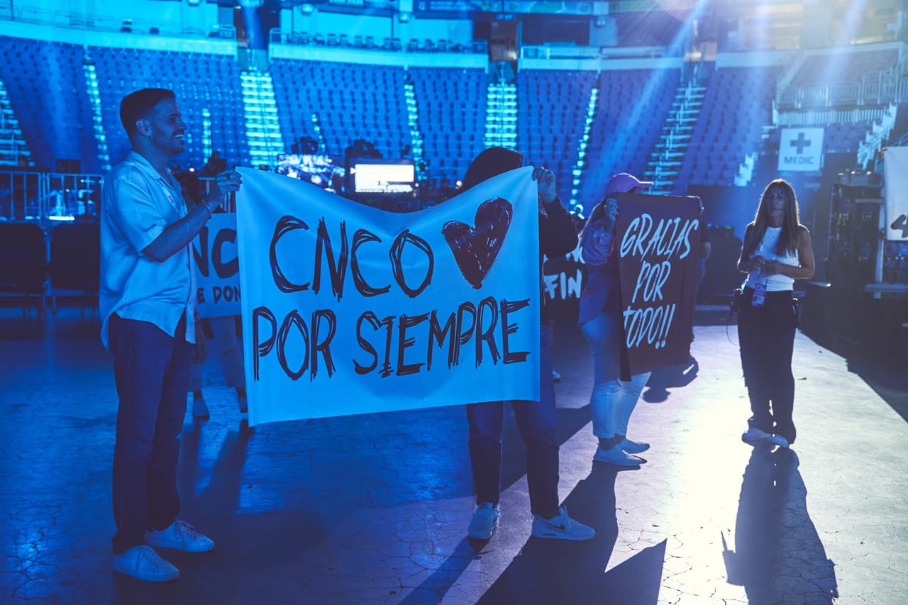 Su club de fan siempre los han apoyado durante toda su carrera y no podrían perderse este ensayo.