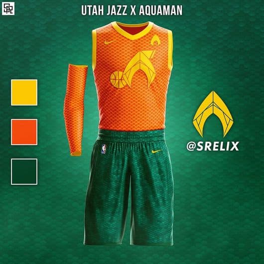 Utah Jaazz = Aquaman