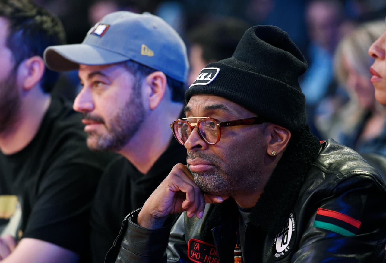 Al lado de Kimmel estuvo Spike Lee, actor y director de cine.