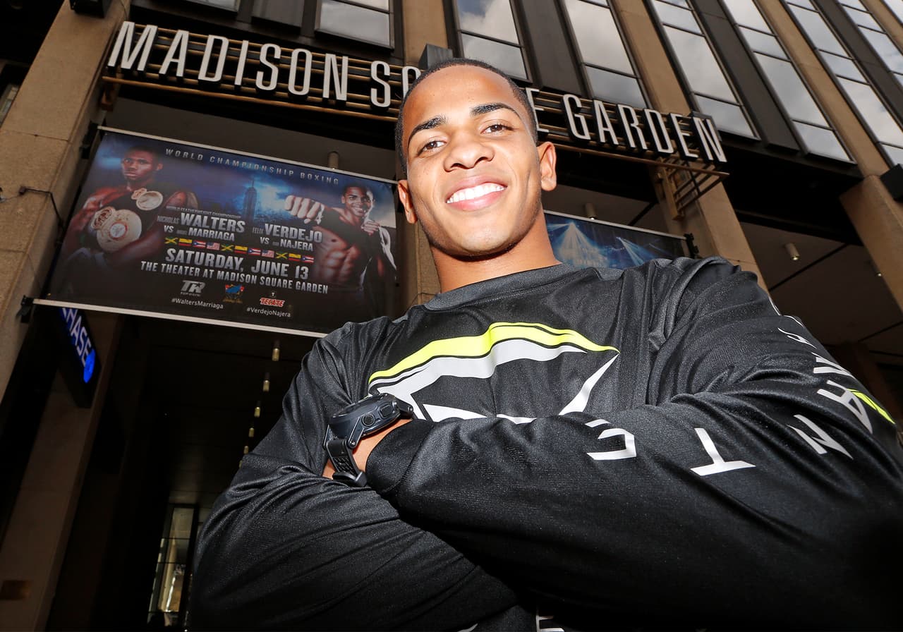 Félix 'Diamante' Verdejo y Nochilas Walters llegaron a Nueva York