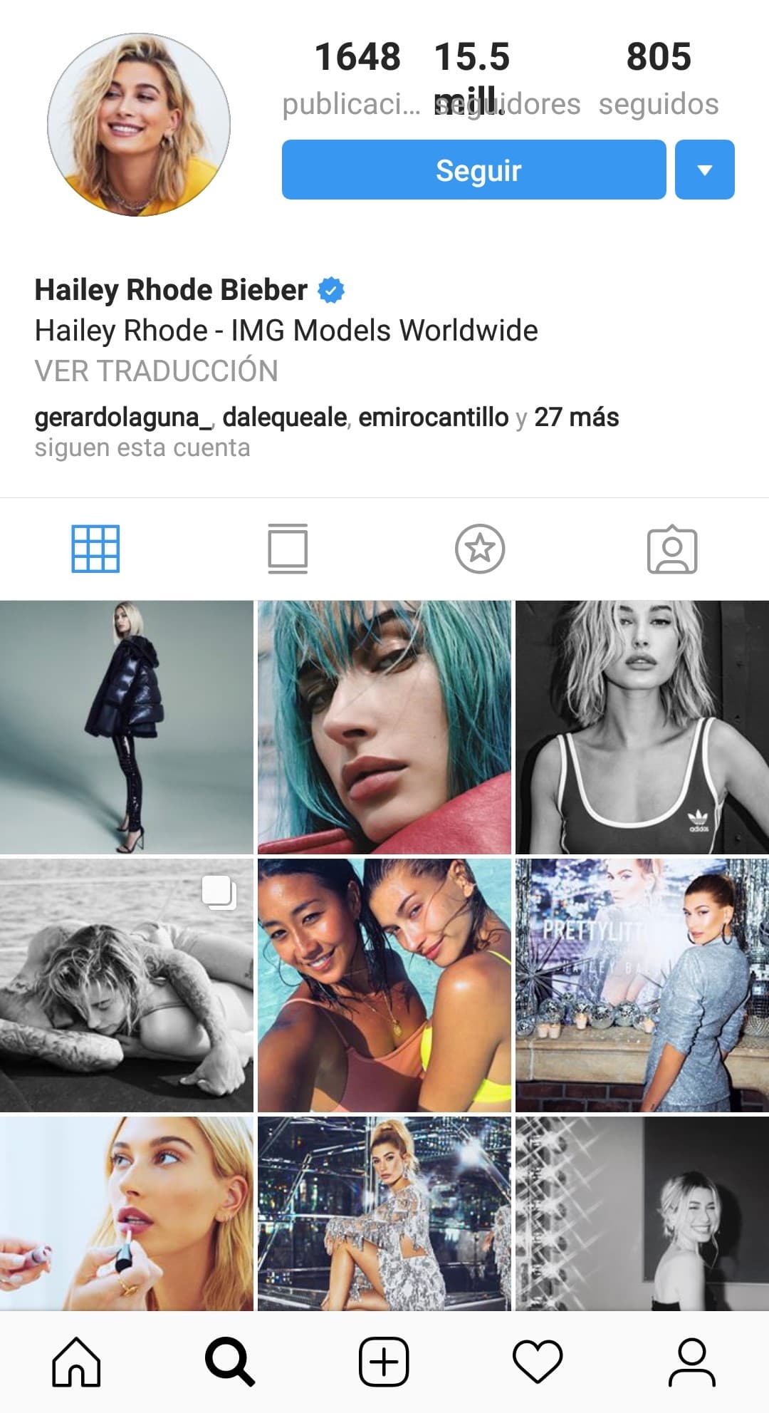 La modelo sorprendió a sus seguidores al modificar su nombre de usuario en Instagram y presentarse ahora como
<b><a href="https://www.univision.com/entretenimiento/confirmado-justin-bieber-y-hailey-baldwin-ya-estan-casados-y-asi-lo-demuestran-fotos">Hailey Bieber</a></b>.