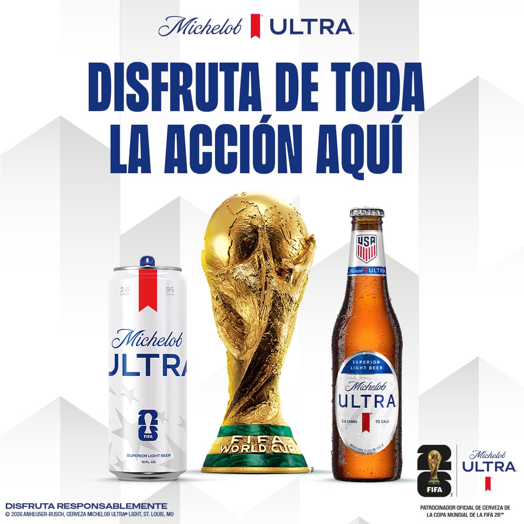 Las pantallas ya están encendidas y las @MichelobULTRA están bien heladas!