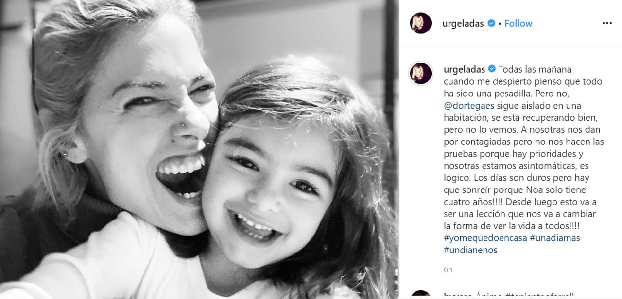 Así como el marqués de Griñón
<b><a href="https://www.univision.com/famosos/danna-garcia-y-otros-famosos-que-se-contagiaron-de-coronavirus-fotos">otras celebridades</a> españolas contrajeron el covid-19</b>. La actriz Cristina Urgel es una de ellas.